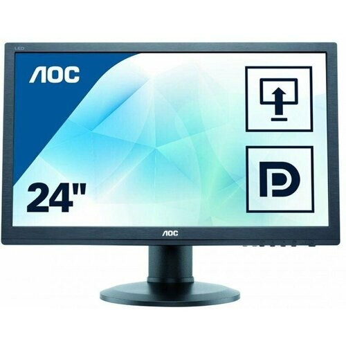 AOC 240LM00010 24" 1920 x 1080 LCD Full HD Monitor ...