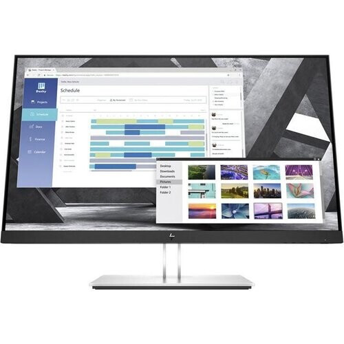 27-inch HP E27Q G4 2560 x 1440 LCD Monitor Black ...