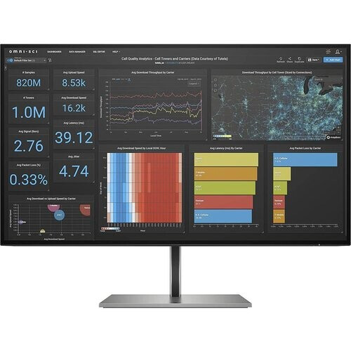 27-inch HP Z27q G3 2560 x 1440 LED Monitor Black ...