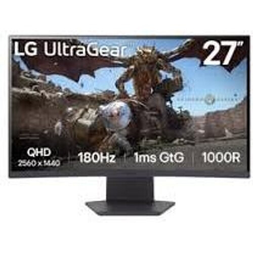LG 27GS60QC-B 27 inch 1920 x 1080 LED Monitor ...