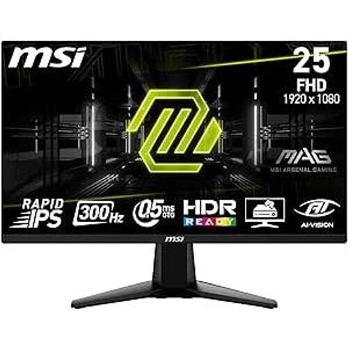 27-inch MSI MAG 255XF LED Monitor Black ...