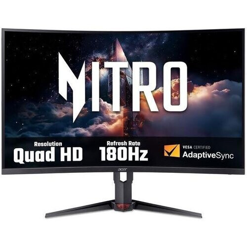 31.5-inch Acer Nitro XZ323QUP1 2560 x 1440 LCD ...