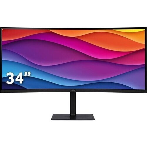 34-inch Acer CZ342CUR 3440 x 1440 165Hz LED Curved ...