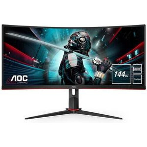 34-inch Aoc CU34G2X/BK 3440 x 1440 LCD Monitor ...