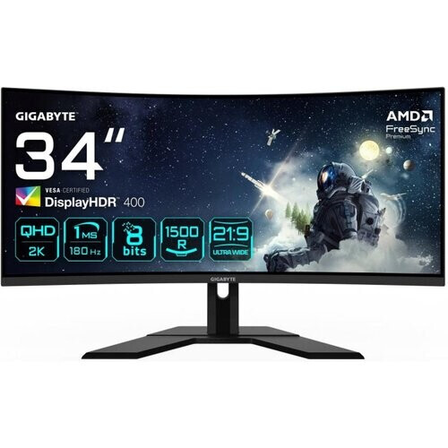34-inch Gigabyte G34WQCP LED Monitor ...