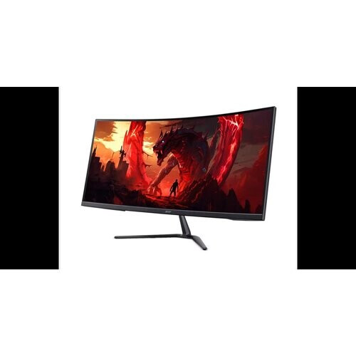 34" UW-QHD curved display with 3440x1440 ...