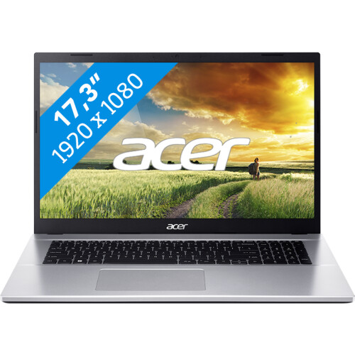 Met de 17 inch Acer Aspire 3 (A317-54-33BT) laptop ...