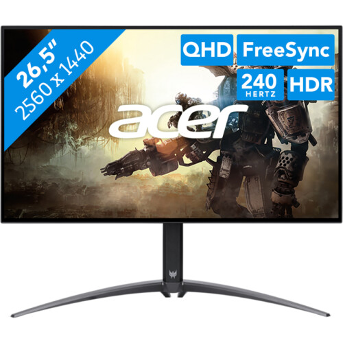 Met de Acer Predator X27Ubmiipruzx 27 inch QHD ...