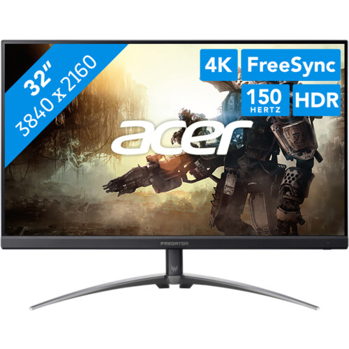 Met de Acer Predator X32QFSbmiiphuzx 32 inch 4K ...