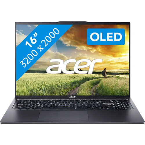Der Acer Swift Go 16 OLED SFG16-72-518S Laptop ist ...