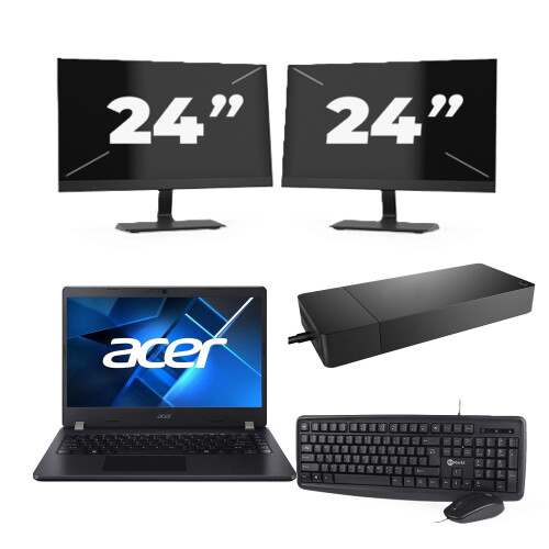 Acer TravelMate P214-53 refurbished bundel met ...