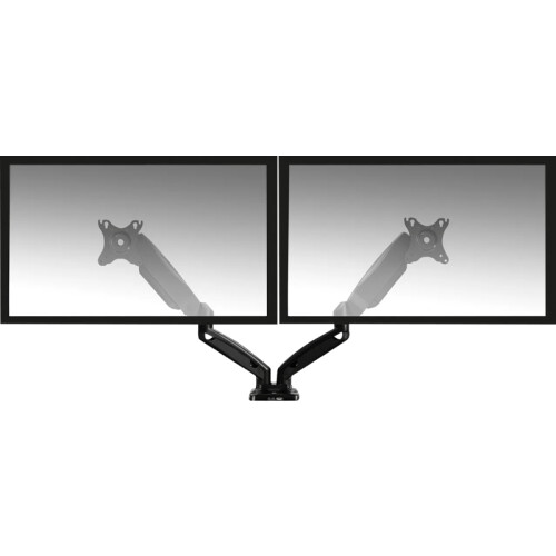 Met de ACT AC8312 Monitorarm voor 2 Monitoren met ...