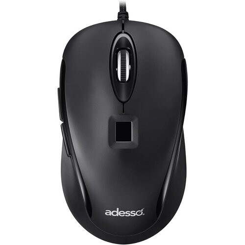 Adesso iMouse F1 Wired USB Mouse with Fingerprint ...