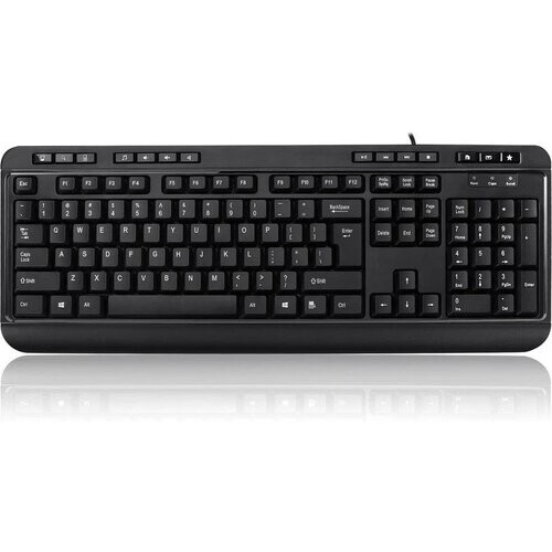 Adesso AKB-132HB- Multimedia Desktop Keyboard with ...