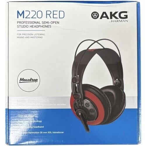 Color Black Brand AKG Type Ear-Cup (Over the Ear) ...
