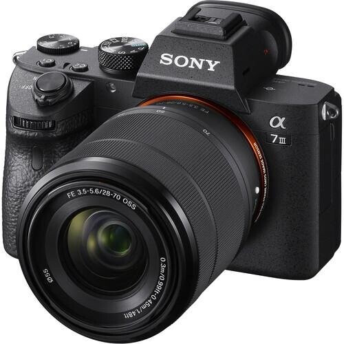 Hybrid-Kamera Sony A7 III Schwarz + Objektiv Sony ...