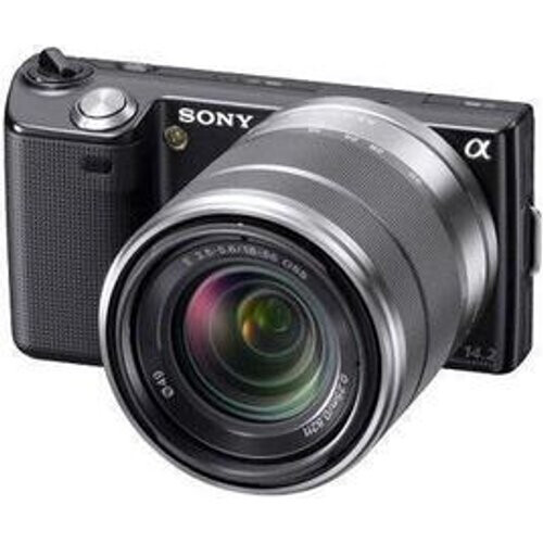 Híbrido - Sony Alpha NEX-5 - Negro + Lente 18 - ...