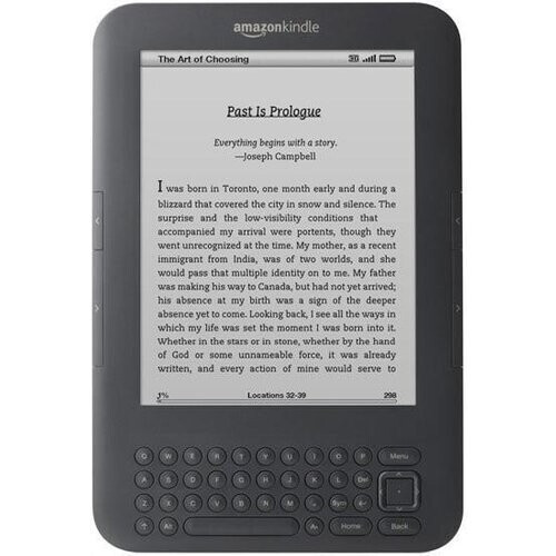 E-reader Amazon Kindle Keyboard 3rd Gen 6" - Wi-Fi ...