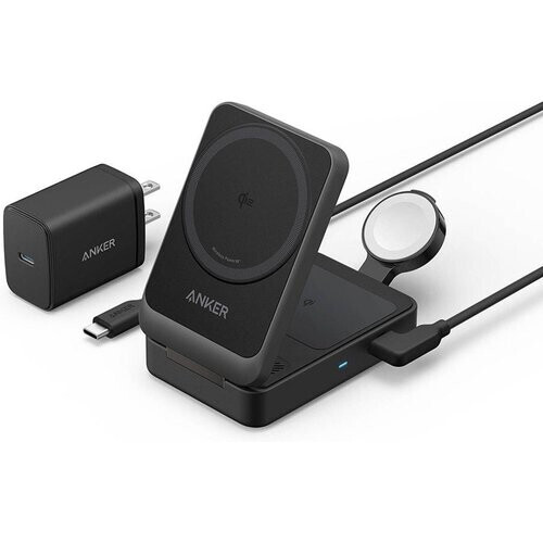 3-in-1 Qi2 MagGo Portable Charger ...
