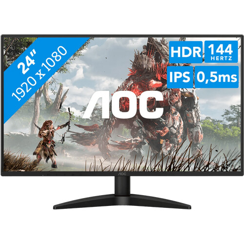 Auf dem AOC 24B36X 24 Zoll Gaming-Monitor spielst ...