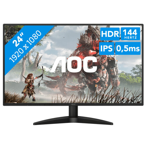 Met de AOC 24B36X 24 inch gaming monitor speel je ...