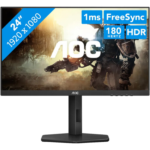 Met de AOC 24G4X speel je games met scherpe ...