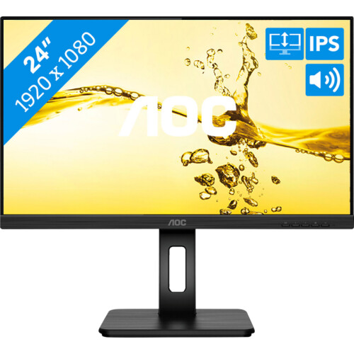 De AOC 24P2Q is een 24 inch full hd monitor voor ...