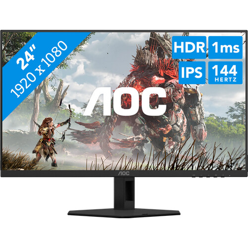 Auf dem AOC 25G42E 25 Zoll Gaming-Monitor spielst ...