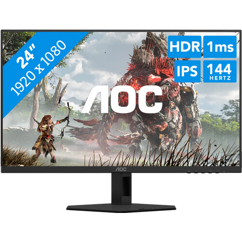 Auf dem AOC 25G42E 25 Zoll Gaming-Monitor spielst ...