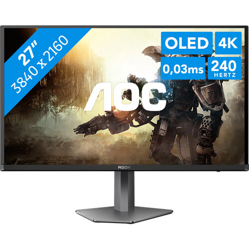 Spiele mit dem AG276UZD 27 Zoll 4K-Gaming-Monitor ...