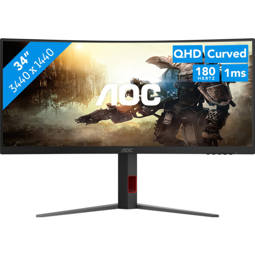 L'AOC CU34G4 vous permet de jouer à des jeux en ...