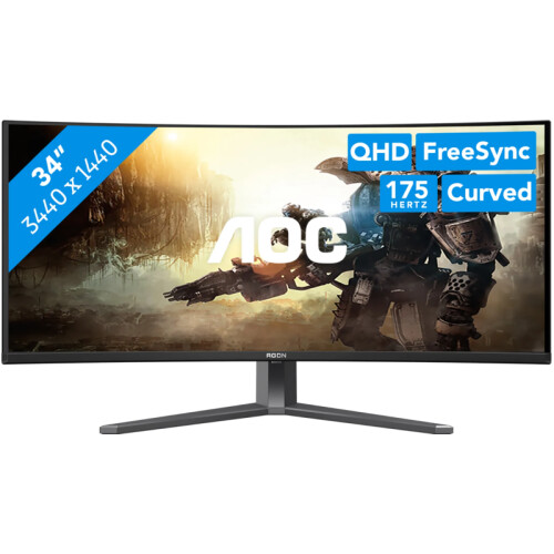 Met de AOC OLED AG346UCD zie je elk detail scherp ...