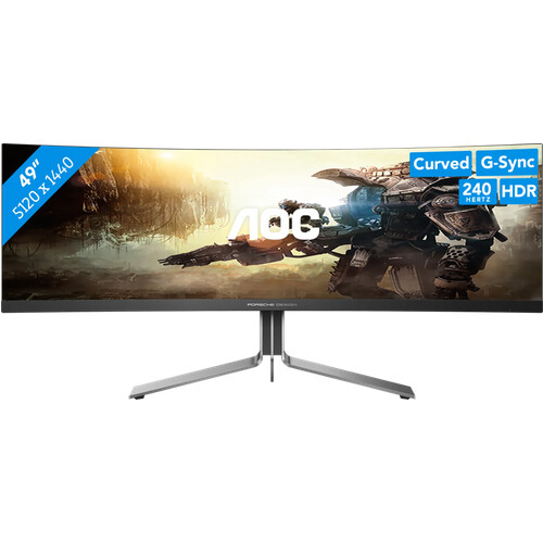 Tauche mit dem AOC PD49 49 Zoll DQHD ...