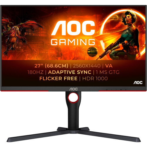 Ontdek de AOC Q27G3XMN, een gamingmonitor die je ...