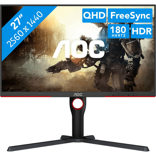 Mit dem AOC Q27G3XMN/BK sind dir flüssige Bilder ...