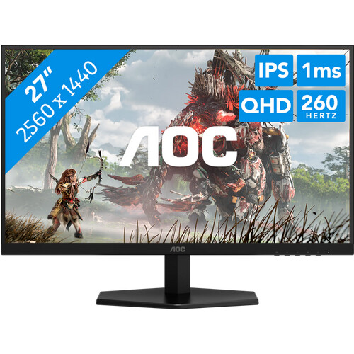Auf dem AOC Q27G42ZE Quad HD 27 Zoll ...