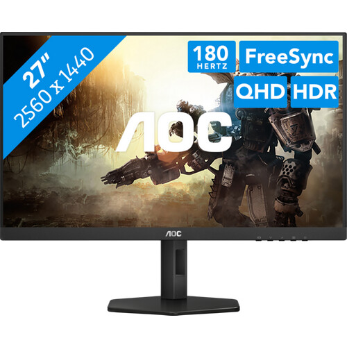 Erobere mit dem AOC Q27G4X 27 Zoll Gaming-Monitor ...