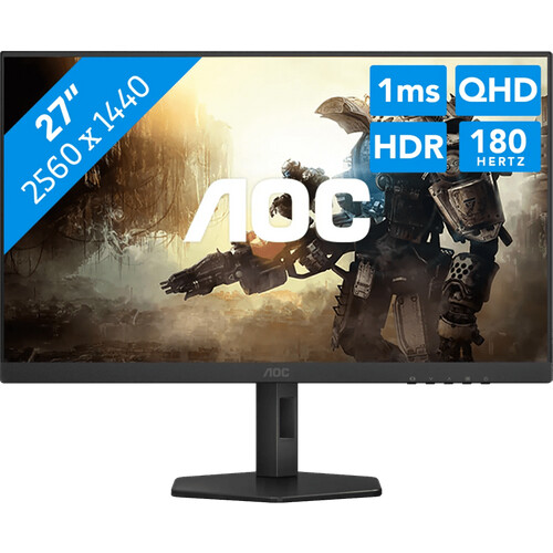Mit dem AOC Q27G4XF 27 Zoll QHD-Gaming-Monitor ...