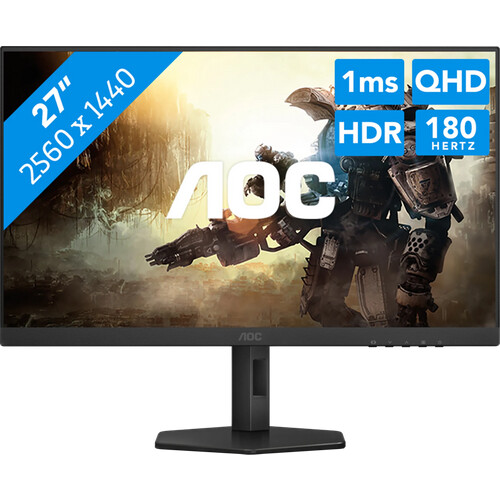 Mit dem AOC Q27G4XF 27 Zoll QHD-Gaming-Monitor ...
