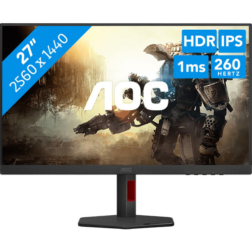 Mit dem AOC Q27G4ZR Quad HD 27 Zoll Gaming-Monitor ...