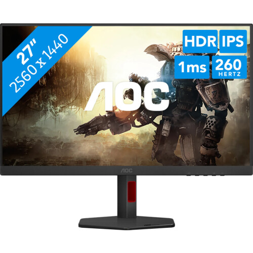 L'écran PC gamer AOC Q27G4ZR Quad HD 27 pouces ...