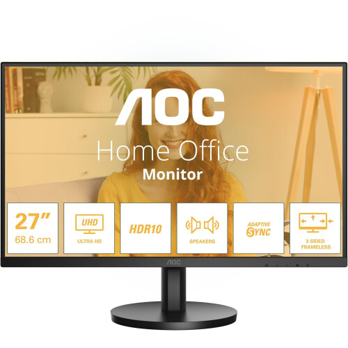 De AOC U27B3A is een 27-inch UHD-monitor die ...