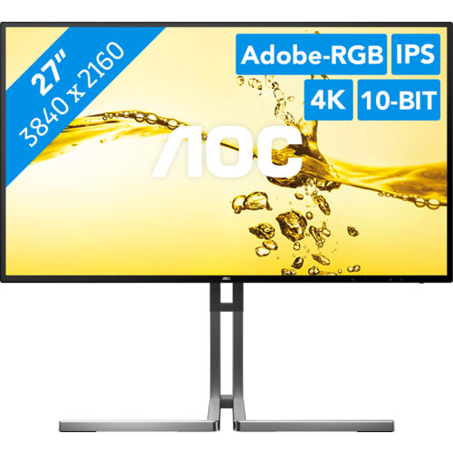 L'écran PC AOC U27U3CV de 27 pouces vous permet ...