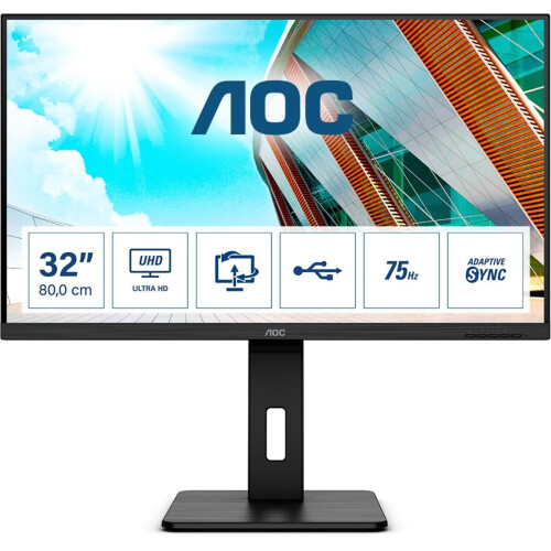 Ontdek de AOC U32P2, een indrukwekkende 31.5"UHD ...