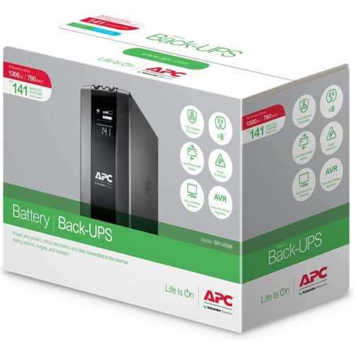 De APC BR1300MI - Back-UPS PRO is de ideale ...