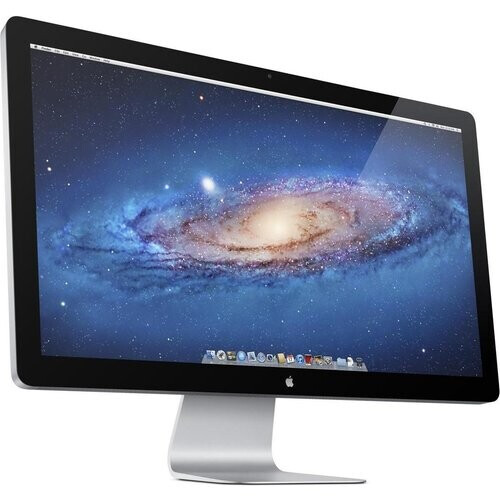 The 24-inch Apple LED Cinema Display, featuring a ...