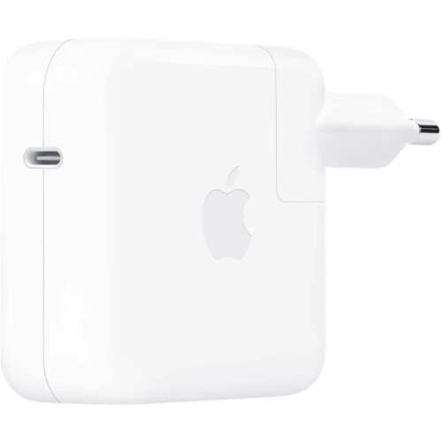 Met de Apple 70W usb C Power Adapter Wit laad je ...