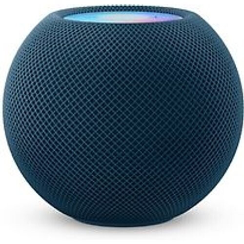 De Apple HomePod mini in opvallend blauw ...