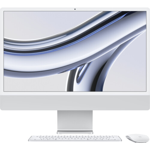 Mit dem Apple iMac 24 Zoll (2023) M3 (8 Core CPU / ...