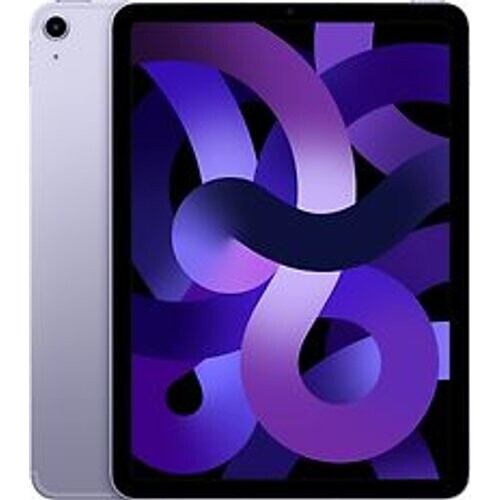 De Apple iPad Air 5 in paars combineert een ...